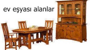 EV EŞYASI ALANLAR