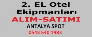 Antalya otel eşyası alanlar